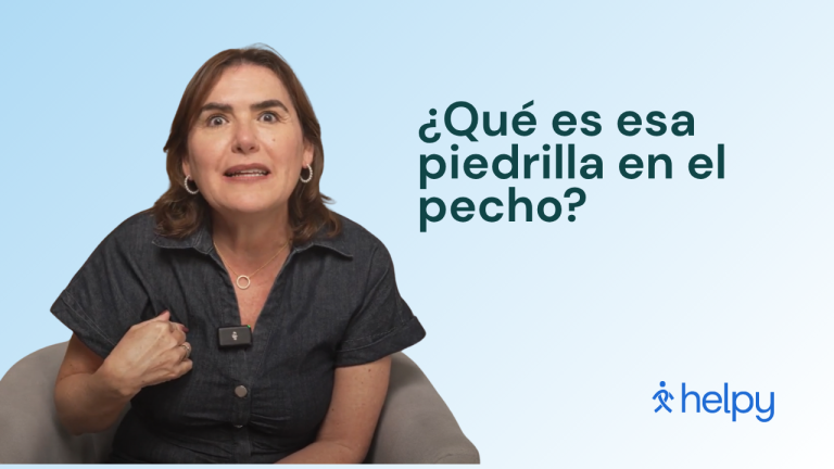 Piedrilla en los hombres